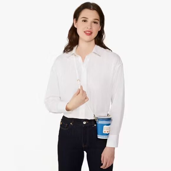 NWT kate spade Coffee Break 3D Crossbody New York NYC - Picture 14 of 14